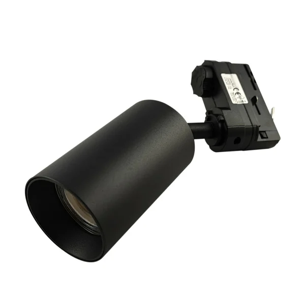 Reflektor szynowy 3-fazowy Mini GU10 czarny